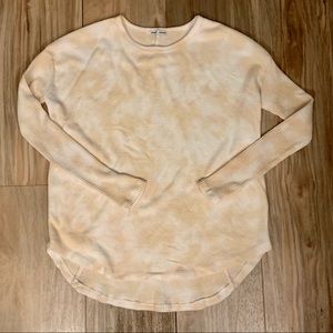 Women’s Sweet Romeo Tie Dye Long Sleeve Top Size XS